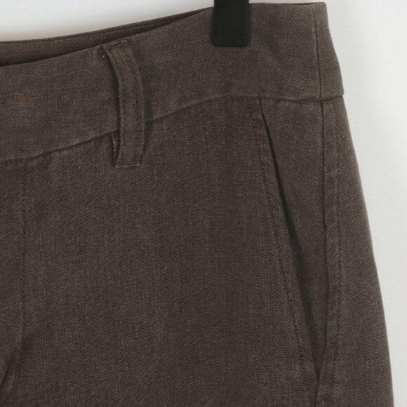 Patagonia Women's Size 6 Brown Hemp Blend Flat Front Straight Leg Casual Pants - Picture 7 of 11
